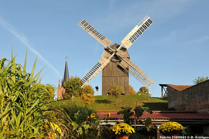 Havelland - Windmühle in Werder / Havel
