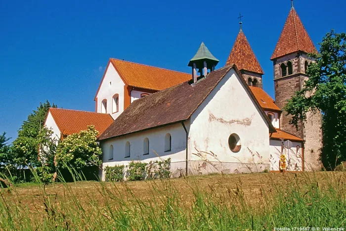 Klostergebäude - Klosterinsel Reichenau im Bodensee