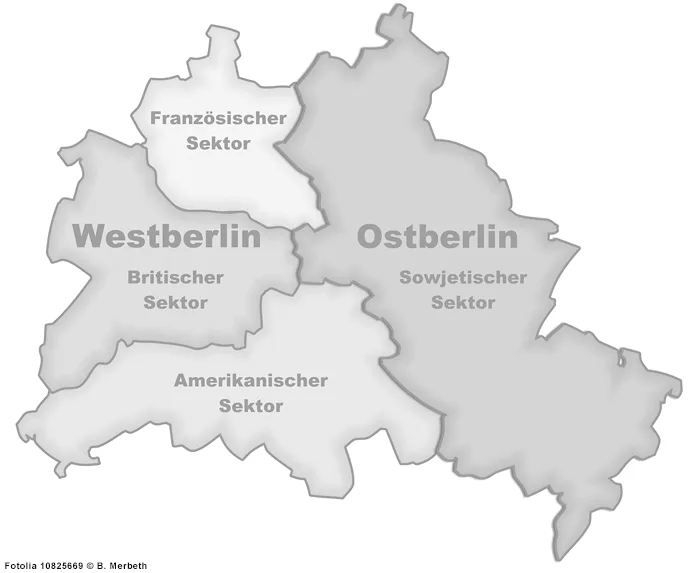 Sektoren Berlin nach dem 2. Weltkrieg